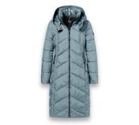 District Winter-Steppmantel Arosa (wasserabweisend) mineralblau Damen, Größe 36