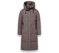 District Winter-Steppmantel Dumbbell (wasserabweisend) braun Damen, Größe 38