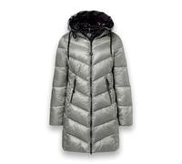 District Wintermantel Sapporo (mit Kapuze, wasserabweisend) silber Damen, Größe 40