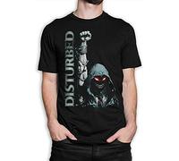 Disturbed Art Men's T-Shirt Unisex Black Tee M