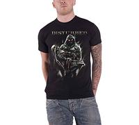 Disturbed T Shirt Lost Souls Band Logo Nue offiziell Herren Schwarz S