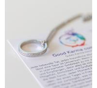 Divasya Silberne Kette mit Ring | Good Karma Comes Back