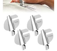 DIVINA VITAE 4 Stück Nähfuß für Rollsäumer 7/8/9/10 mm Universal Nähmaschinen Zubehör Nähfuß für Zuhause Industrie Edelstahl Nähmaschine Säumen Nähfuß Nähzubehör, 571306_1_Gy0uAhNiU