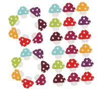 DIYEAH 150stücke Bunte Holzknöpfe -knöpfe Doppelt Durchlocht Für Bastelarbeiten Langlebig Und Dekorativ Für Kleidung Scrapbooking Kreative Projekte