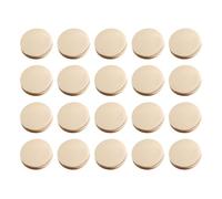 DIYEAH 50 Stück Runde Metallknöpfe aus Zinklegierung Leichte Kleiderknöpfe zum Dekorieren von Kleidung und Mänteln für Selbstgemacht Handwerksprojekte