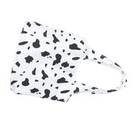 DIYEAH Canvas Tote Bag Damen Kuh motiv Reusable Shopper Tasche aus Robustem Canvas Modische Handtasche mit Einzigartigem Kuhdruck Geräumige Umhängetasche für Alltag Einkauf und Freizeit