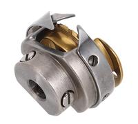 DIYEAH Drehhakenbaugruppe für Industrielle Nähmaschinen mit Automatischem Fadenschneider Metall Spulenkapsel 3,50x3,50x2,50cm für Heim und Serienproduktion