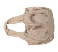 DIYEAH Gehäkelte mit Kreativem Design Strandtasche aus Polyester und Baumwolle Leichte Kleine Tote Tasche als Abschlussgeschenk für Sommerstimmung für Damen Beim Reisen oder Einkaufen