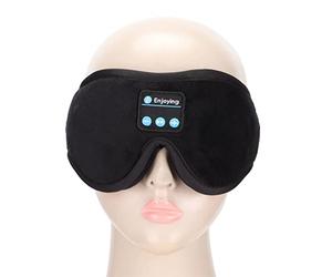 Diyeeni Schlafmaske mit Bluetooth 5.0-Kopfhörern, Kabellose Schlafkopfhörer, 3D-konturierter Komfort und Integriertes Mikrofon, HiFi-Sound-Lautsprecher Zum Schlafen, 10 Stunden
