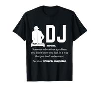 DJ Tshirt Herren Männer DiscJockey Disc Jockey T-Shirt