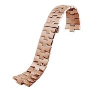 DJDLFA Edelstahl-Uhrenarmband für Vacheron Constantin 4500 V, 5500 V, 7900 P47040, konvexe Öffnung, 7 mm, 8 mm, 8,5 mm, 7 mm, Azetat, Kein Edelstein
