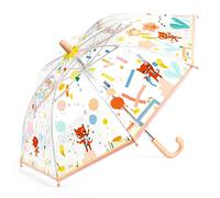 Kinder Regenschirm DJECO mit Katzen rosa