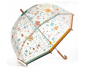 Djeco - Regenschirm Kleine Blumen Erwachsenengröße