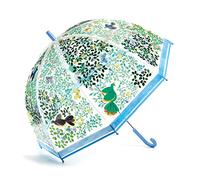 Eltern Regenschirm DJECO mit Wildvögeln blau