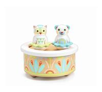 Djeco - Spieldose Eule+Bär Brahms Wiegenlied