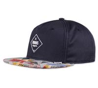 Djinns Herren Caps/Snapback Cap Rubber Aztek Blau Verstellbar