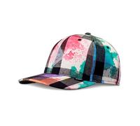 Djinns - Dirty Check (black/multi) - 6 Panel TrueFit Curved Visor Dad Cap Baseballcap Hat Kappe Mütze Caps