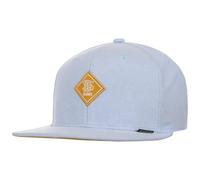 Djinns 6P SB Oxford Contra Cap Basecap Baseballcap Snapback Flat Brim Damen/Herren - Snapback, mit Schirm, Futter Frühling-Sommer Herbst-Winter Frühjahr Sommer Herbst Winter - One Size hellblau