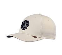 Djinns - Anniversary Simple (beige) - 6 Panel TrueFit Curved Visor Dad Cap Baseballcap Hat Kappe Mütze Caps