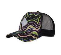 Djinns - Arty Waves (Black/Black) - Trucker Cap Meshcap Hat Kappe Mütze Caps