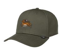 Djinns - Asian Tiger 2.0 (Forest) - 6 Panel TrueFit Curved Visor Dad Cap Baseballcap Hat Kappe Mütze Caps