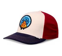 Djinns - Basic Kids Cap Food (Peace Pizza - Fossil)- Kinder Jungen Dad Cap Curved Visor Baseballcap Hat Kappe Mütze Caps Youth Size