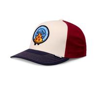 Djinns - Basic Kids Cap Food (Peace Pizza - Fossil)- Kinder Jungen Dad Cap Curved Visor Baseballcap Hat Kappe Mütze Caps Youth Size
