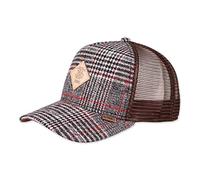 Djinns Trucker Cap HFT Check Tweed Coffee Mehrfarbig Braun, Size:OneSize