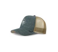 Djinns Cottoncheck Light Olive HFT Trucker Cap - One-Size