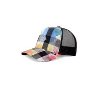 Djinns - Dirty Check (black/multi) - Trucker Cap Meshcap Hat Kappe Mütze Caps