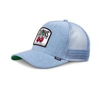 Djinns - DNC Cherry (Light Denim) - Trucker Cap Meshcap Hat Kappe Mütze Caps
