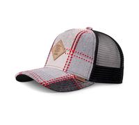 Djinns - EmboCheck (Black) - Trucker Cap Meshcap Hat Kappe Mütze Caps