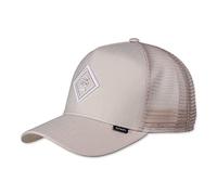 Djinns Fine Herringsbone Light Beige HFT Trucker Cap - One-Size