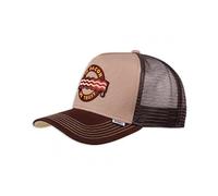 Djinns HFT Food Bacon Trucker Cap - Braun
