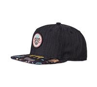 Djinns - Gepard Linen (Rev.Black) - Snapback Cap Baseballcap Hat Kappe Mütze Caps
