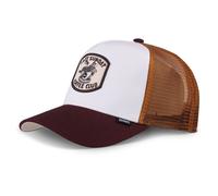 Djinns Trucker Cap HFT Coffee Club Meshcap Weiß/Braun