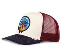 Djinns HFT Food Peace Pizza Trucker Caps in Gr. ADJUSTABLE in Weiß