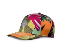 Djinns - Just Wild (Berry/Green/orange) - 6 Panel TrueFit Curved Visor Dad Cap Baseballcap Hat Kappe Mütze Caps