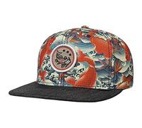 Djinns - Koi Linen (Schwarz) - Snapback Cap Baseballcap Hat Kappe Mütze Caps