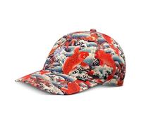 Djinns Baseballcap KOI Watching – Dad Cap 6-Panel, bunt – One Size