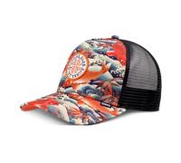 Djinns Koi Watching Trucker-kappe One Size Multicolor / Black