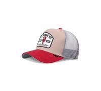 Djinns - La Bonne Vie (khaki/red/grey) - Trucker Cap Meshcap Hat Kappe Mütze Caps