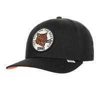 Djinns - Lazy Tiger (Black) - 6 Panel TrueFit Curved Visor Dad Cap Baseballcap Hat Kappe Mütze Caps