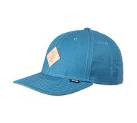 Djinns - Linen (Blue) - 6 Panel TrueFit Curved Visor Dad Cap Baseballcap Hat Kappe Mütze Caps