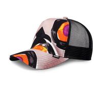 Djinns - Paintdots (Black/orange/Purple) - Trucker Cap Meshcap Hat Kappe Mütze Caps