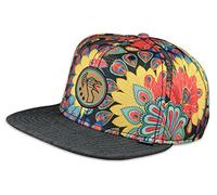 Djinns Snapback Cap 6P SB Peacock Linen Multi Mehrfarbig, Size:OneSize