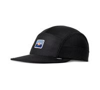 Djinns - Perfo Mountain (Black) - 5 Panel Soft Flatcap Cap Cappy Hut Hat Kappe Mütze Caps
