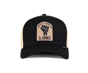 Djinns - Rebellion (Black/beige) - Trucker Cap Meshcap Hat Kappe Mütze Caps