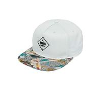 Djinns Herren Caps/Snapback Cap Rubber Aztek weiß Verstellbar