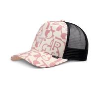 Djinns – Trucker Cap Simple Aztek – Meshcap – Beige/Old Rose